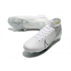 Nike Mercurial Superfly 7 Elite SE FG White Silver Football Boots