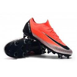 Nike Mercurial Vapor VI Elite CR7 SG AC Low Orange Silver Black Football Boots