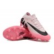 Nike Air Zoom Mercurial Vapor 15 Elite AG Low Football Boots Pink White Black For Men 