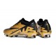 Nike Air Zoom Mercurial Vapor 15 Elite FG Low Football Boots Gold Black For Men/Women