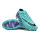 Nike Air Zoom Mercurial Vapor 15 Elite FG Low Football Boots Ltblue Purple Black For Men/Women