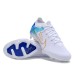 Nike Air Zoom Mercurial Vapor 15 Elite FG Low Football Boots White Gold Blue For Men/Women