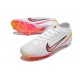 Nike Air Zoom Mercurial Vapor 15 Elite FG Low Football Boots White Peach For Men/Women