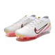 Nike Air Zoom Mercurial Vapor 15 Elite FG Low Football Boots White Peach For Men/Women