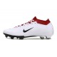 Nike Air Zoom Mercurial Vapor 15 Elite FG Low Football Boots White Red Black For Men/Women