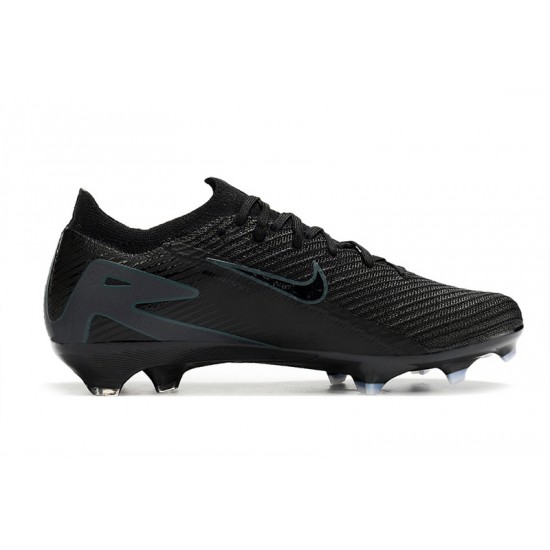 Nike Air Zoom Mercurial Vapor 16 Elite FG Low Black Blue Football Boots For Women And Men