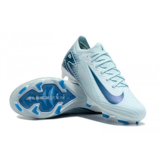 Nike Air Zoom Mercurial Vapor 16 Elite FG Low Blue Ltblue Football Boots For Women And Men 