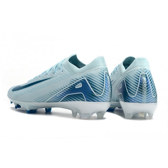 Nike Air Zoom Mercurial Vapor 16 Elite FG Low Blue Ltblue Football Boots For Women And Men