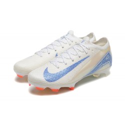 Nike Air Zoom Mercurial Vapor 16 Elite FG Low Yellow White Blue Football Boots For Men 