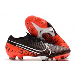 Nike Dream Speed Mercurial Vapor 13 Elite FG Black White Orange Football Boots