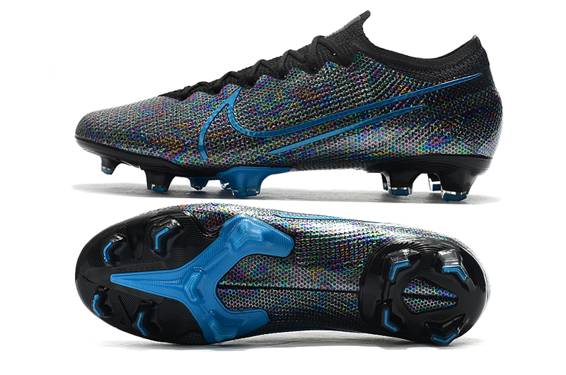 nike mercurial vapor black and blue