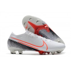 Nike Mercurial Vapor 13 Elite FG White Orange Black Football Boots