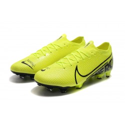 Nike Mercurial Vapor 13 Elite FG Yellow Green Black Football Boots