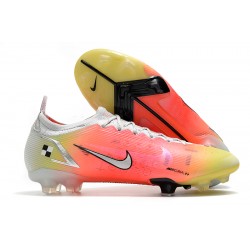 Nike Mercurial Vapor 14 Elite FG Low Mens Orange Grey White Black Football Boots