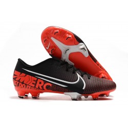 Nike Mercurial Vapor XIII PRO FG Black Red White Football Boots