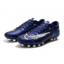 Nike Vapor 13 Academy AG R Deep Blue White Football Boots