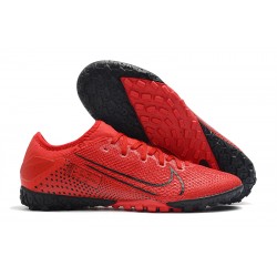 Nike Vapor 13 Pro TF Black Red Football Boots