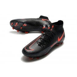 Nike Phantom GT Elite Dynamic Fit FG Black Orange Football Boots