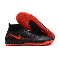 Nike Phantom GT Elite Dynamic Fit TF Black Orange Football Boots