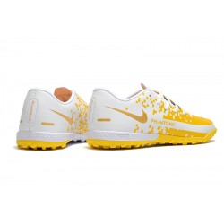 Nike Phantom GT TF Low Mens Yellow White Football Boots