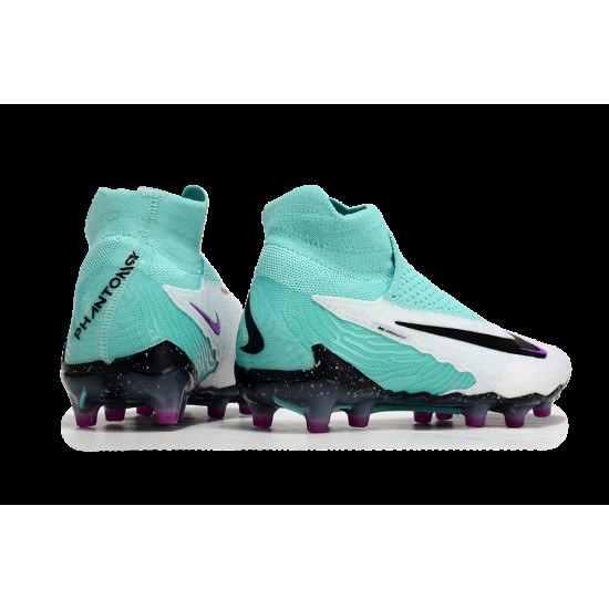 Women/Men Nike Phantom GX Elite AG High top Teal Black Football Boots