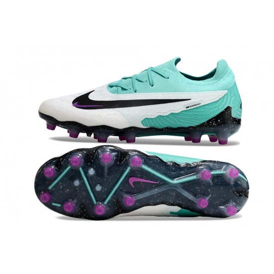 Women/Men Nike Phantom GX Elite AG Teal Black Football Boots