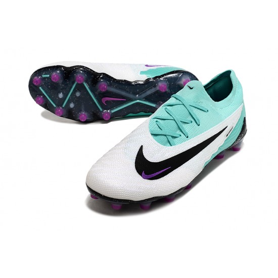 Women/Men Nike Phantom GX Elite AG Teal Black Football Boots