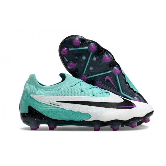 Women/Men Nike Phantom GX Elite AG Teal Black Football Boots