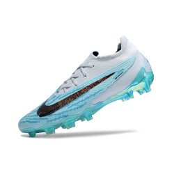 Women/Men Nike Phantom GX Elite FG Blue White Football Boots