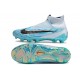 Women/Men Nike Phantom GX Elite FG High top Blue Football Boots