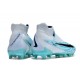 Women/Men Nike Phantom GX Elite FG High top Blue Football Boots