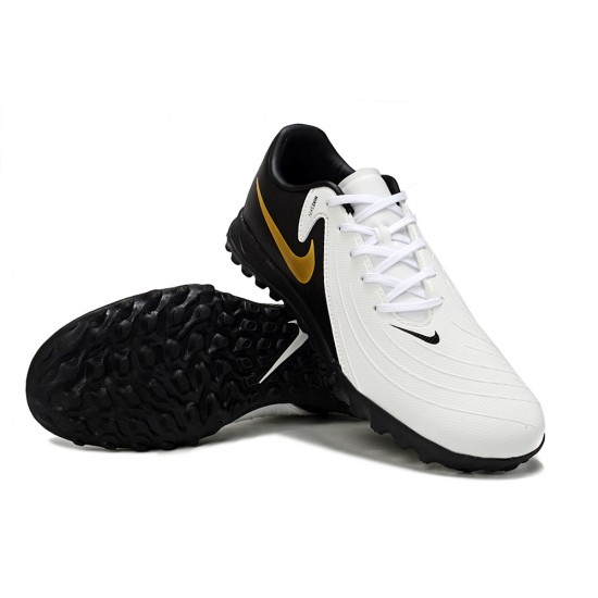 Nike Phantom GX II ACAD LV8 TF White Black Men's Football Boots