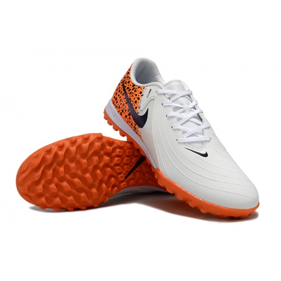 Nike Phantom GX II ACAD LV8 TF White Orange Men's Football Boots