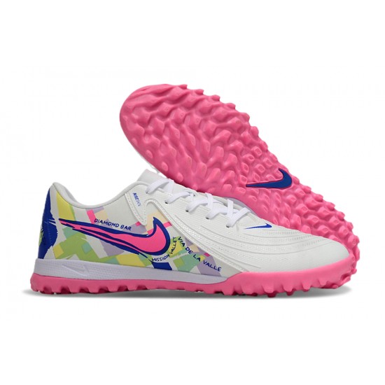 Nike Phantom GX II ACAD LV8 TF White Pink Men's Football Boots