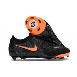 Nike Phantom Luna Elite FG Black and Orange Men's Football Boots