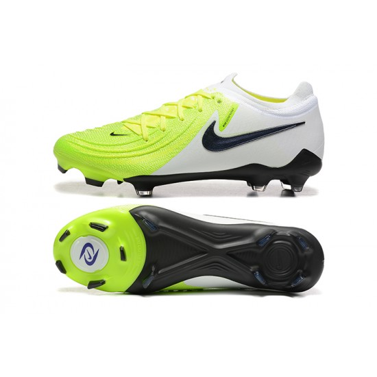 Nike Phantom Luna Elite FG Chartreuse and Black Men's Football Boots