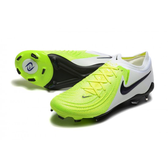 Nike Phantom Luna Elite FG Chartreuse and Black Men's Football Boots