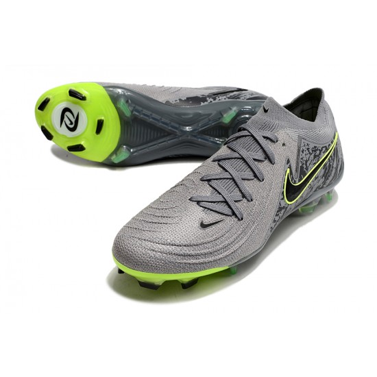 Nike Phantom Luna Elite FG Grey Black Men's Football Boots