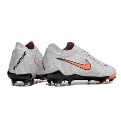 Nike Phantom Luna Elite FG Grey Orange Men's Football Boots