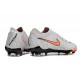 Nike Phantom Luna Elite FG Grey Orange Men's Football Boots