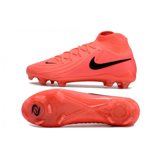 Nike Phantom Luna Elite FG High top Red Black Football Boots