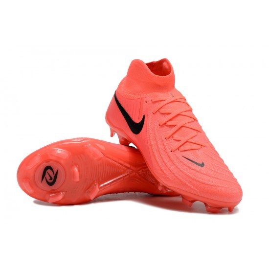 Nike Phantom Luna Elite FG High top Red Black Football Boots