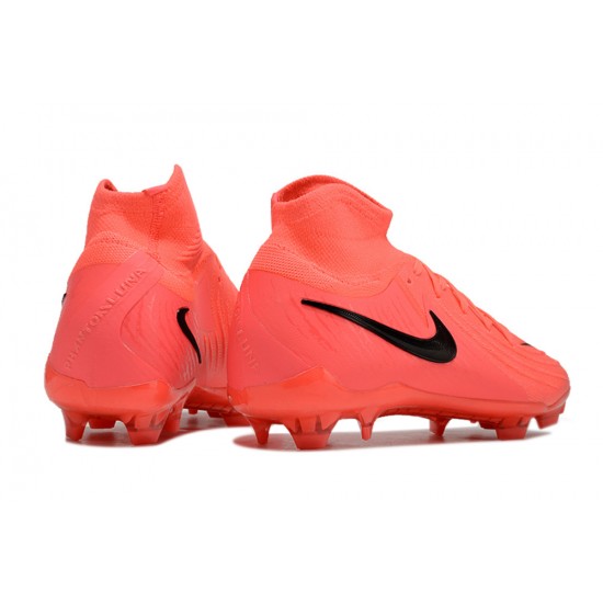 Nike Phantom Luna Elite FG High top Red Black Football Boots