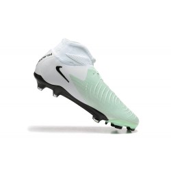 Nike Phantom Luna Elite FG High top White Black Men's Football Boots