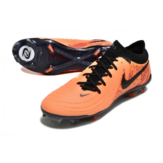 Nike Phantom Luna Elite FG Orange Black Men's Football Boots