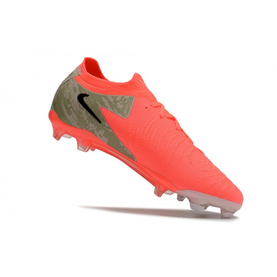 Women/Men Nike Phantom Luna Elite FG Red Black Football Boots