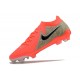 Women/Men Nike Phantom Luna Elite FG Red Black Football Boots