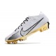 Nike Air Zoom Mercurial Vapor XV Elite FG Gold Black White Football Boots 