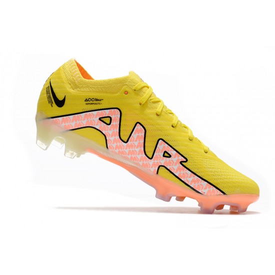 Nike Air Zoom Mercurial Vapor XV Elite FG Lucent Pack Yellow Pink Football Boots 