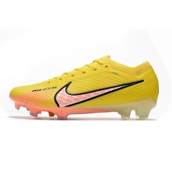 Nike Air Zoom Mercurial Vapor XV Elite FG Lucent Pack Yellow Pink Football Boots 